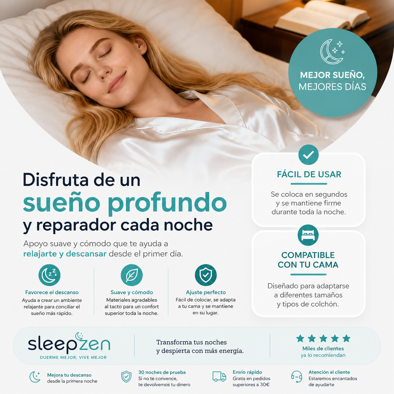 Bandas bucales SleepZen